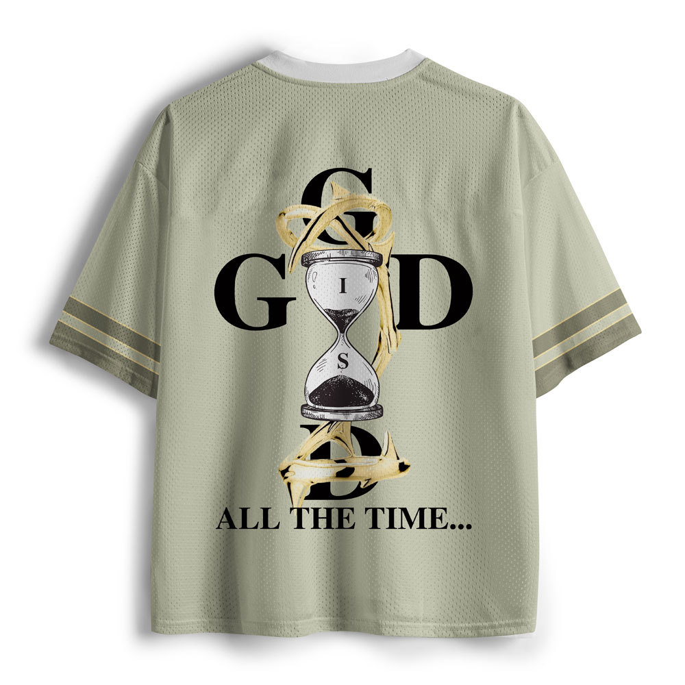 God Is Good All The Time Christian Mesh Jersey