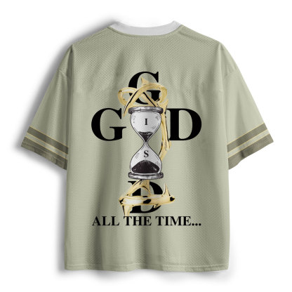 God Is Good All The Time Christian Mesh Jersey