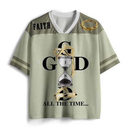 God Is Good All The Time Christian Mesh Jersey