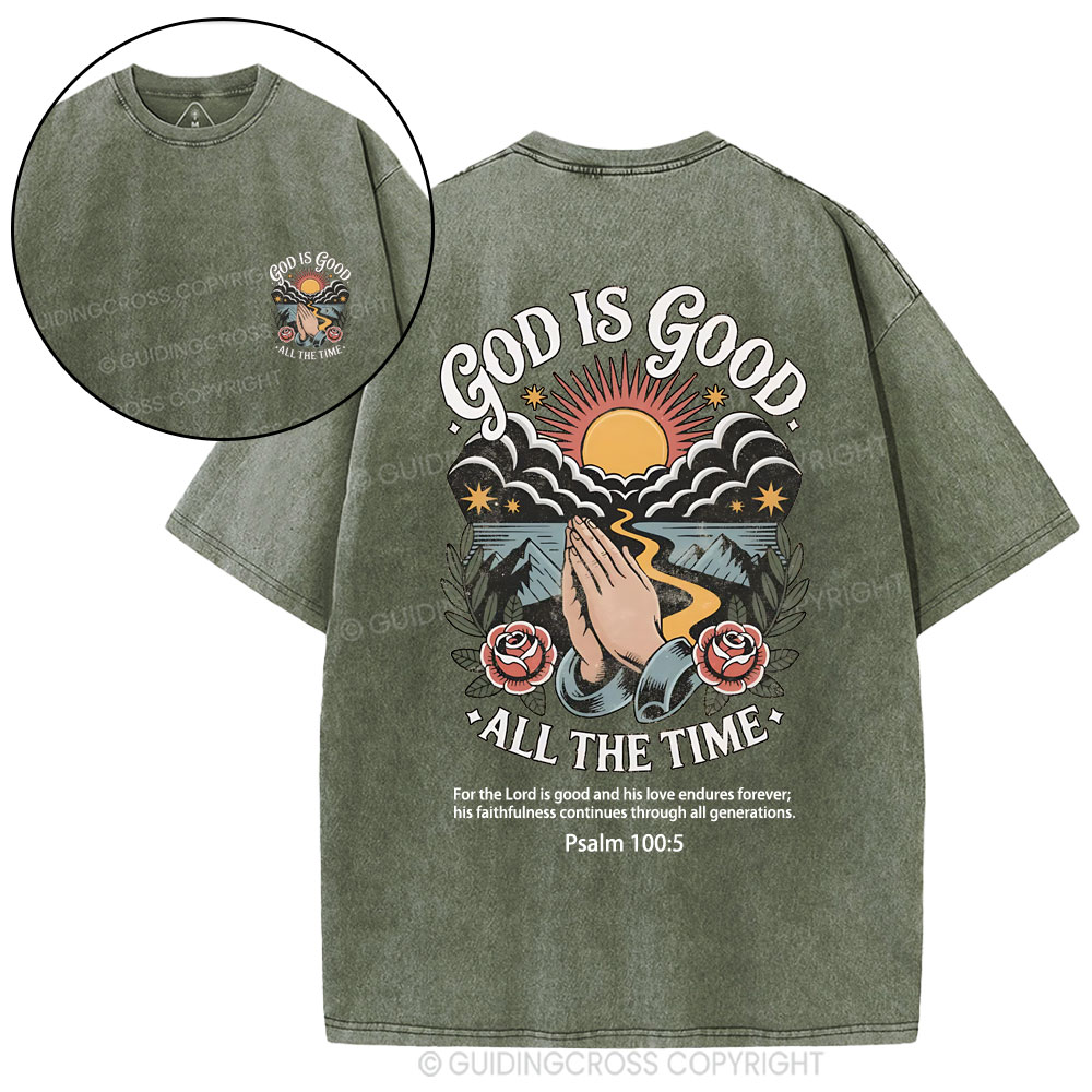 New-Sample Christian Washed T-Shirt Sale - GuidingCross