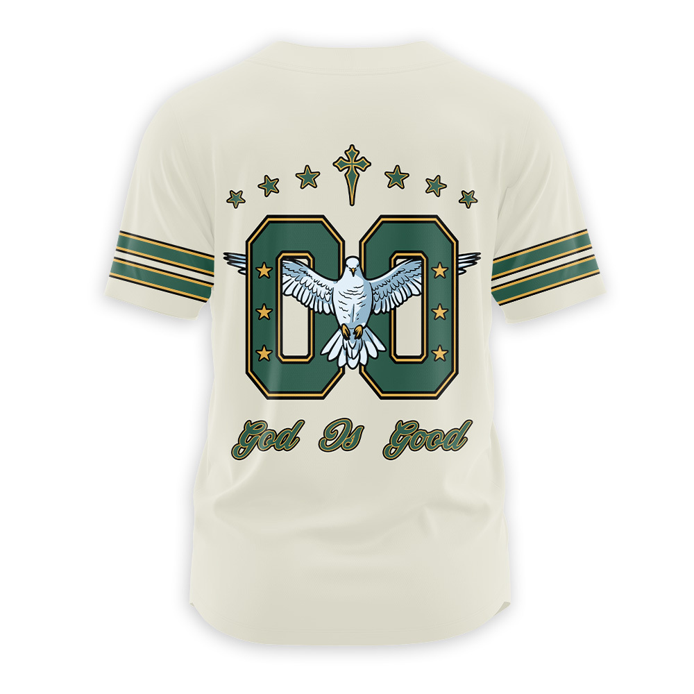 God Is Good Christian Baseball Jersey