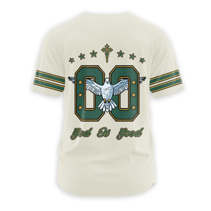 God Is Good Christian Baseball Jersey