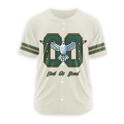 God Is Good Christian Baseball Jersey