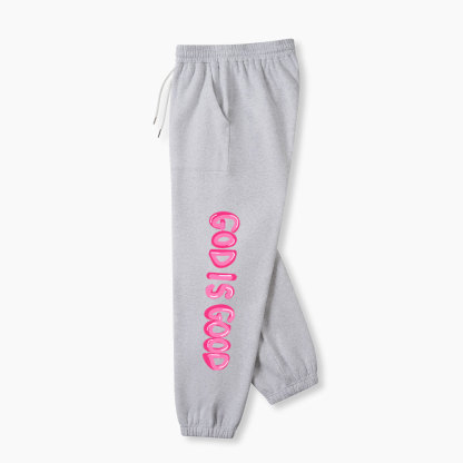 God Is Good Christian Fleece Sweatpants