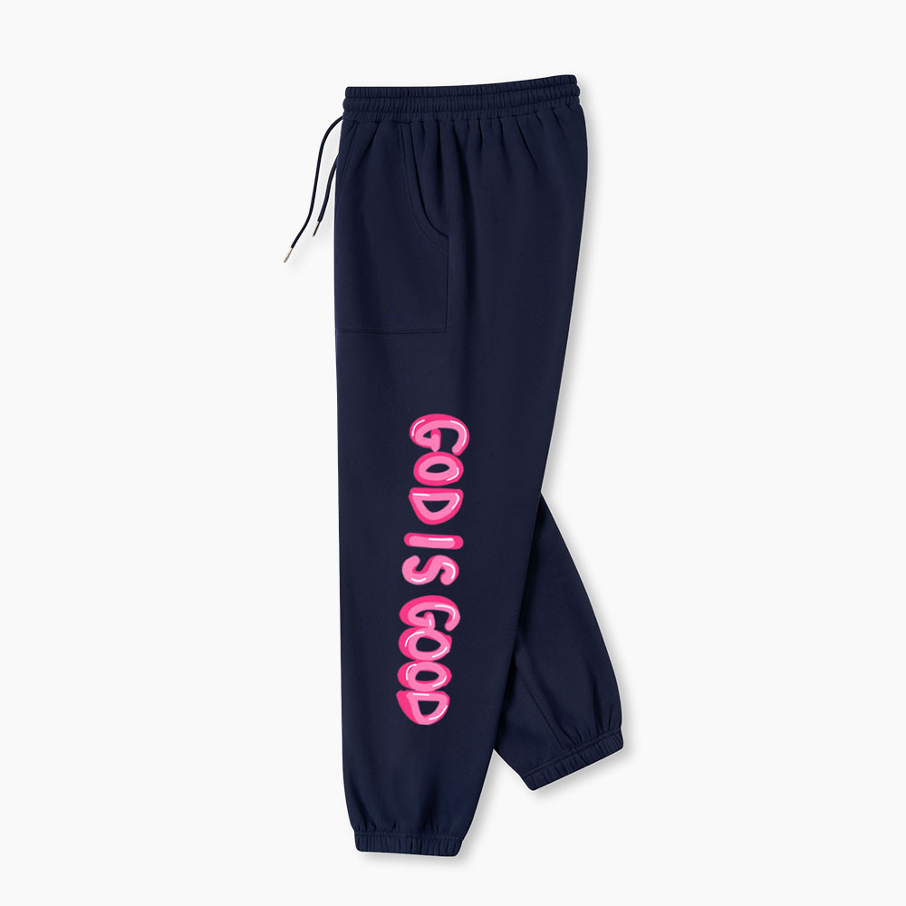 God Is Good Christian Fleece Sweatpants