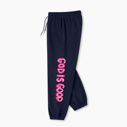 God Is Good Christian Fleece Sweatpants