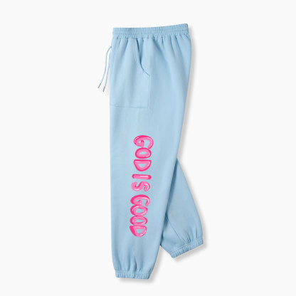 God Is Good Christian Fleece Sweatpants