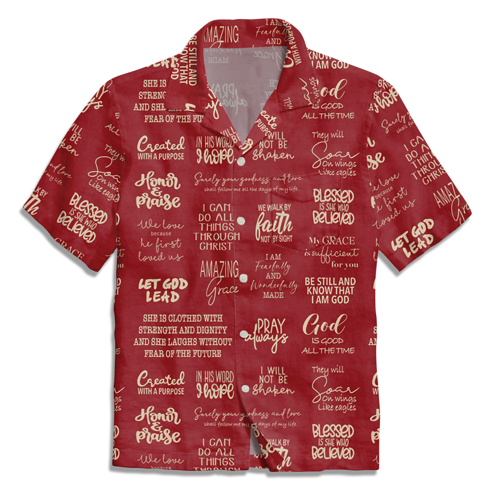 God Is Good Christian Hawaiian Shirt