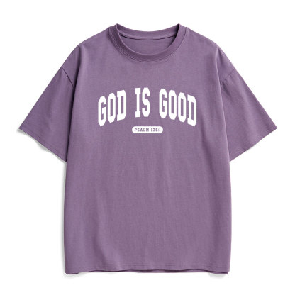 God Is Good Christian Heavy Cotton T-Shirt