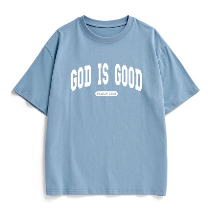God Is Good Christian Heavy Cotton T-Shirt