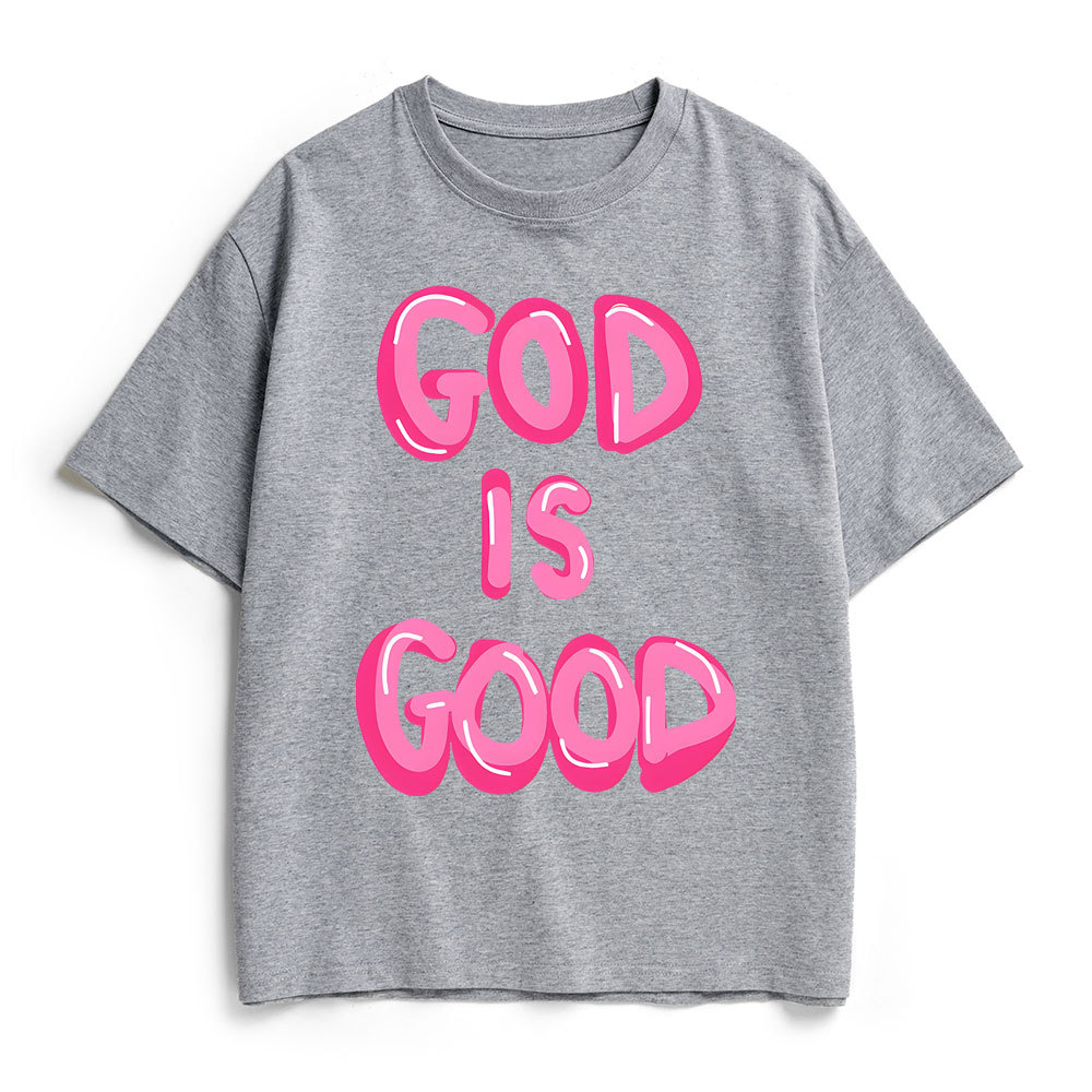 God Is Good Christian Heavy Cotton T-Shirt