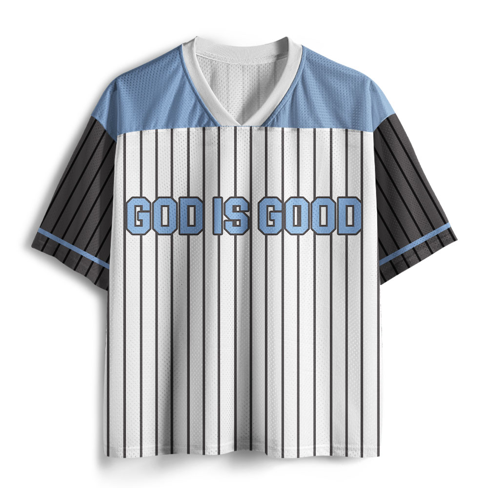 God Is Good Christian Mesh Jersey