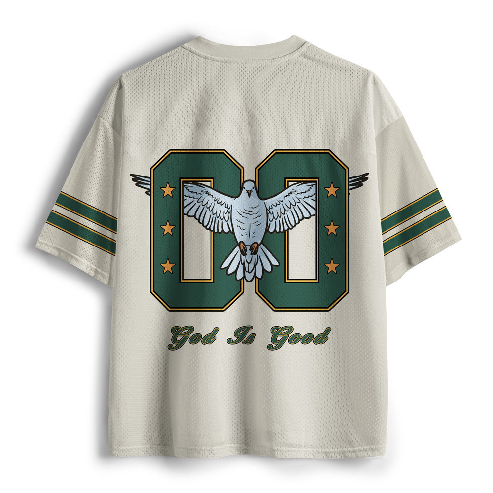 God Is Good Christian Mesh Jersey