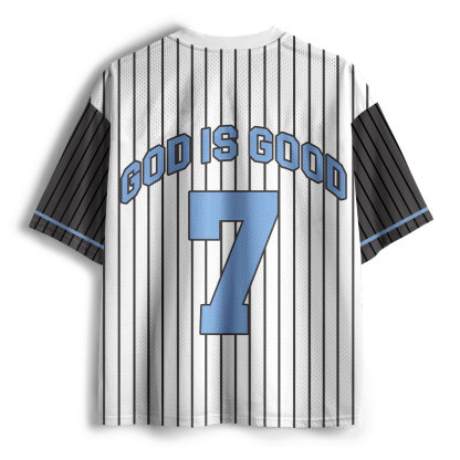 God Is Good Christian Mesh Jersey