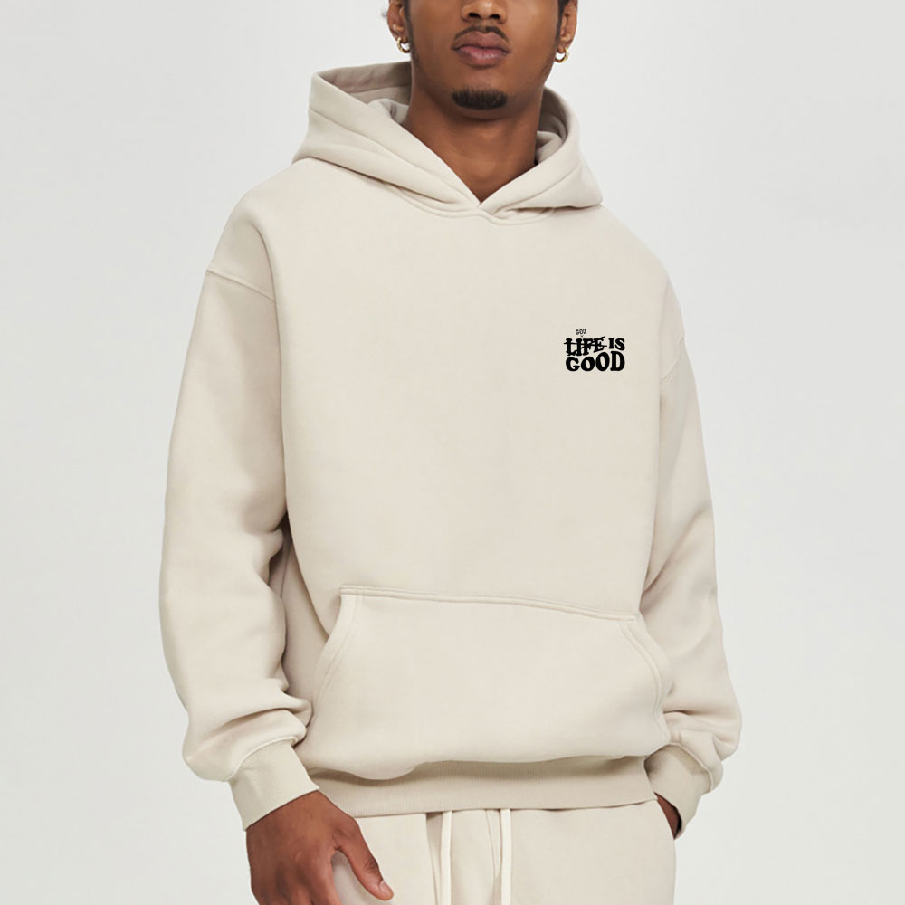 God Is Good Christian Premium Fleece Hoodie Set
