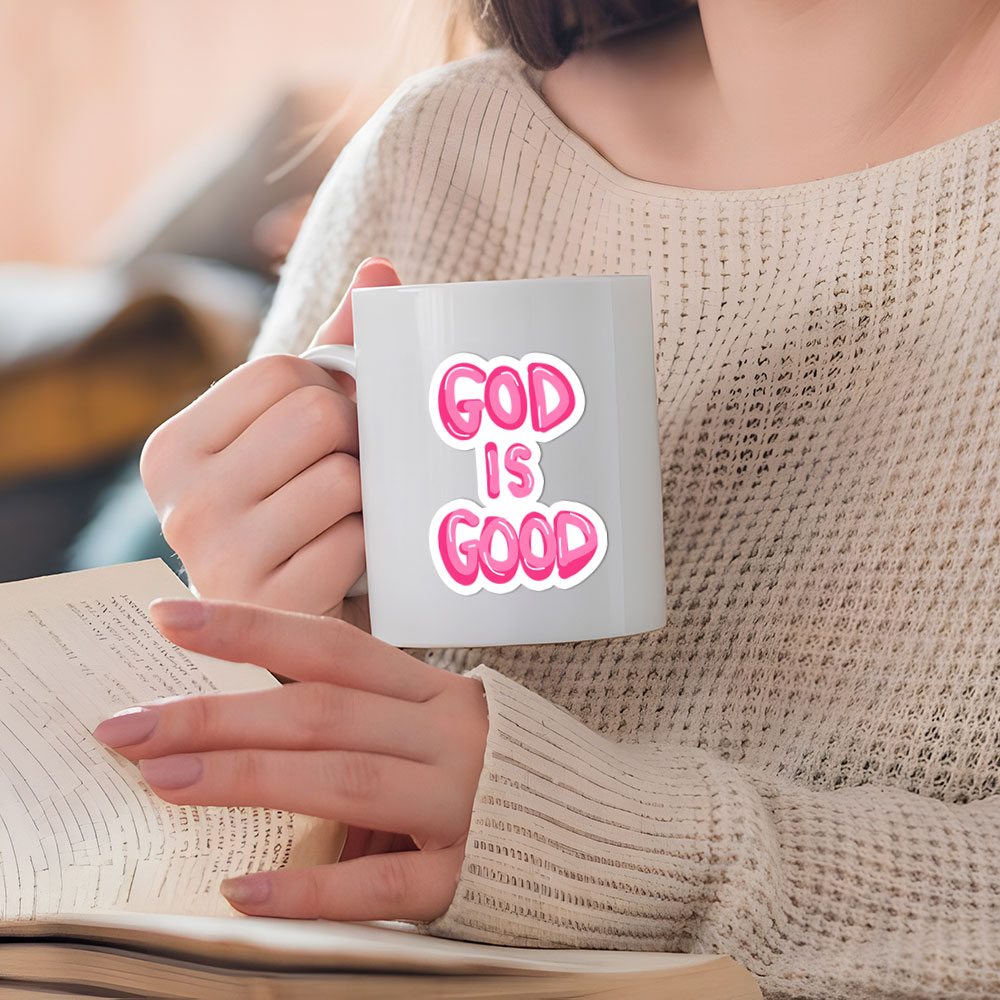 God Is Good Christian Stickers
