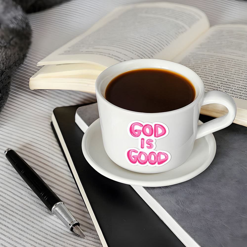God Is Good Christian Stickers