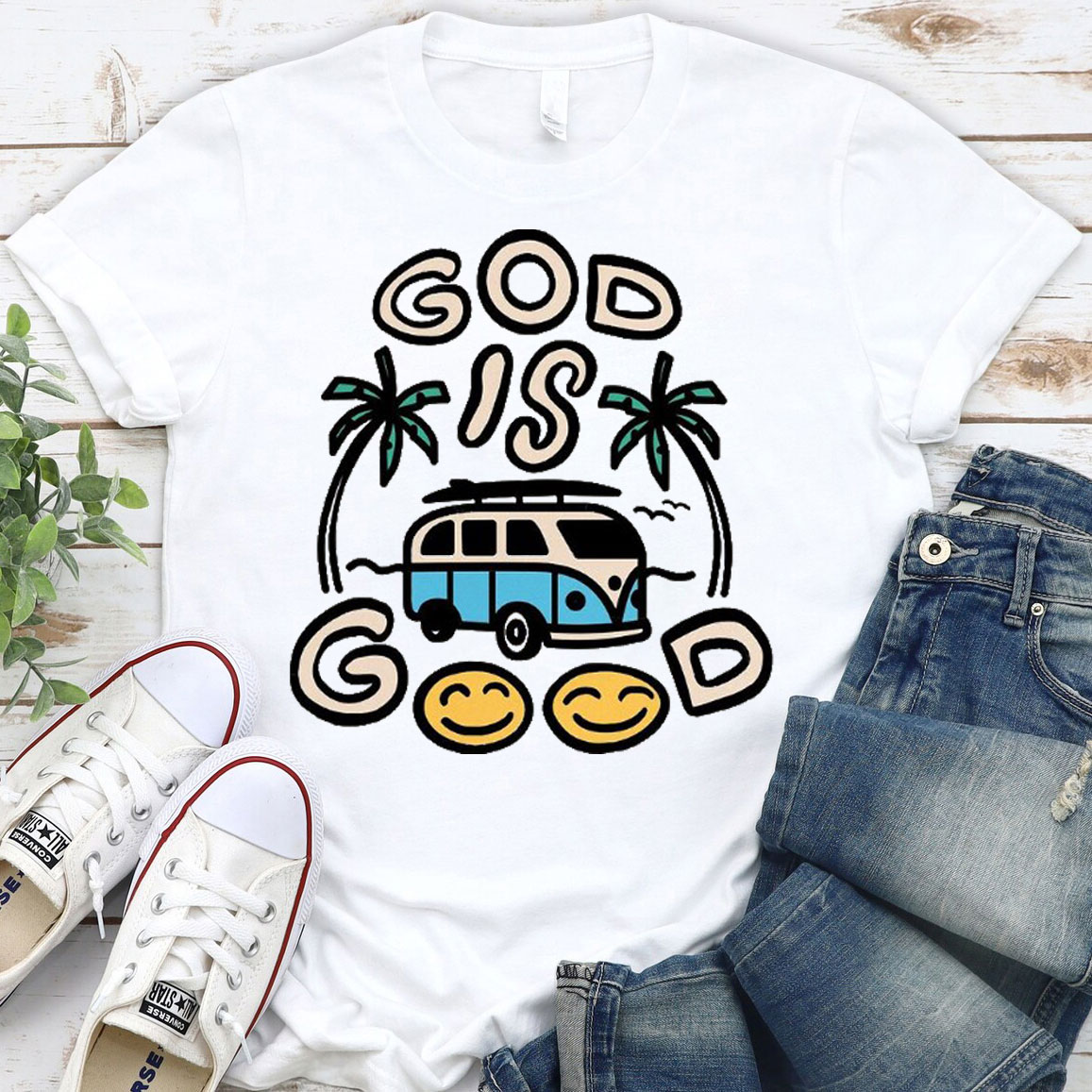 God Is Good Christian T-Shirt