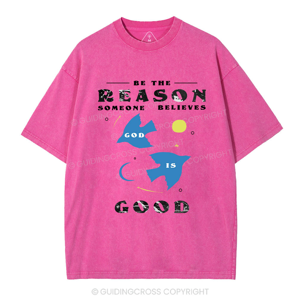 God Is Good Christian Washed T-Shirt