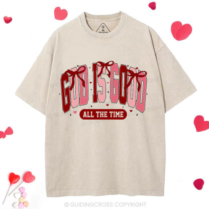 God Is Good Christian Washed T-Shirt
