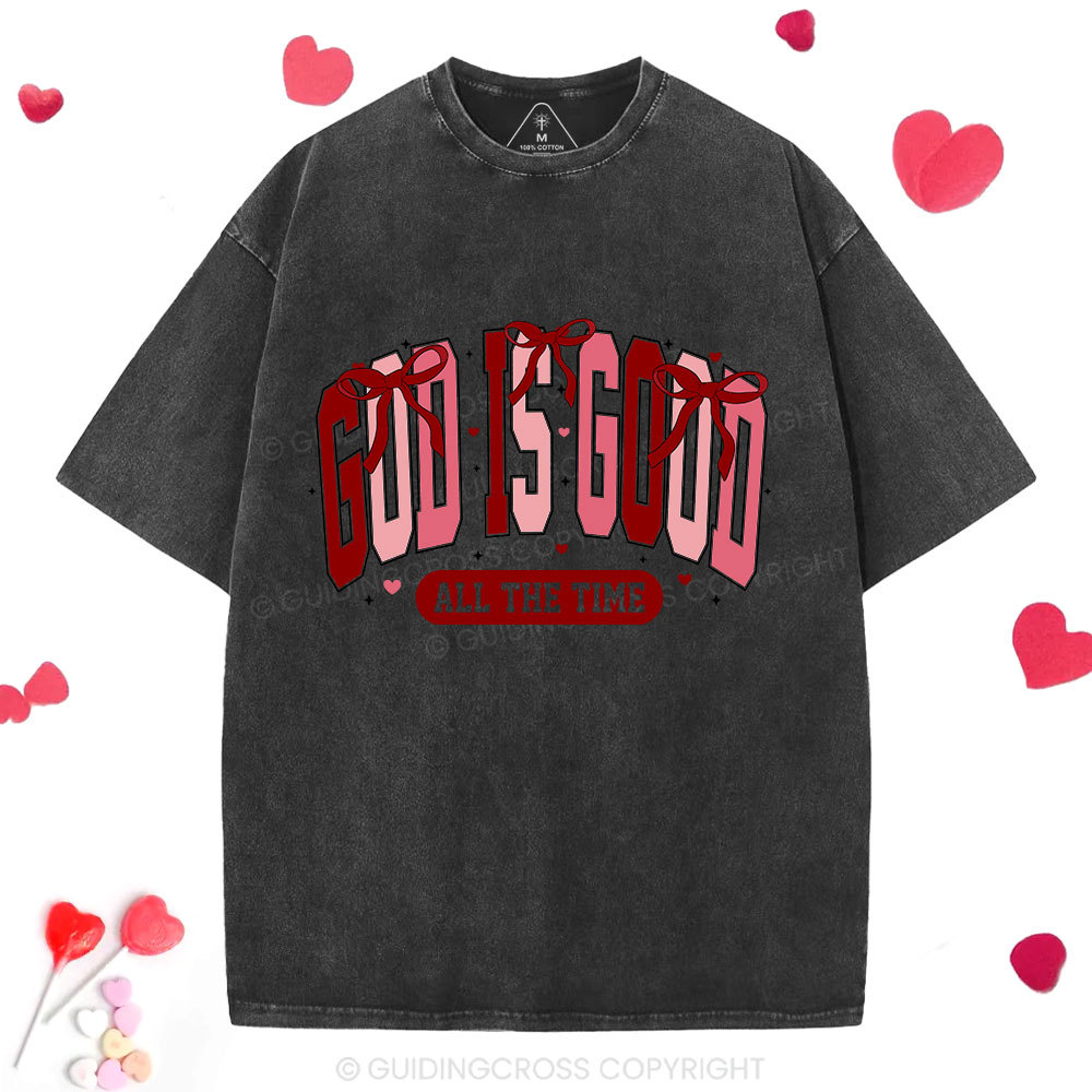 God Is Good Christian Washed T-Shirt