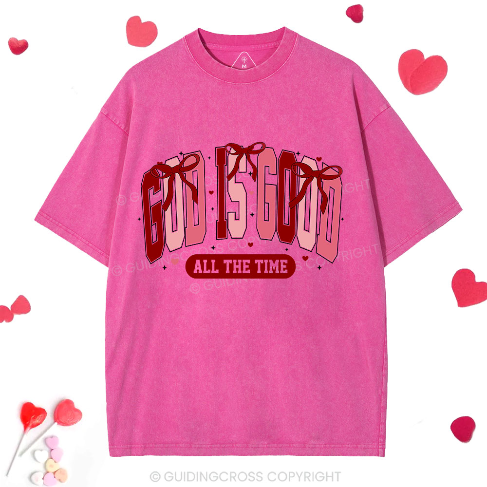 God Is Good Christian Washed T-Shirt