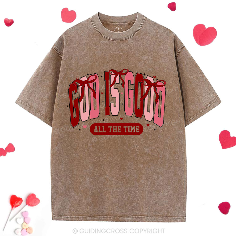 God Is Good Christian Washed T-Shirt