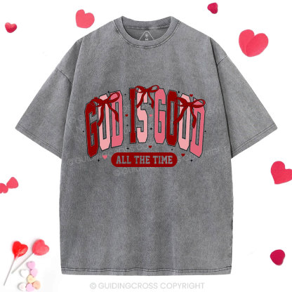 God Is Good Christian Washed T-Shirt