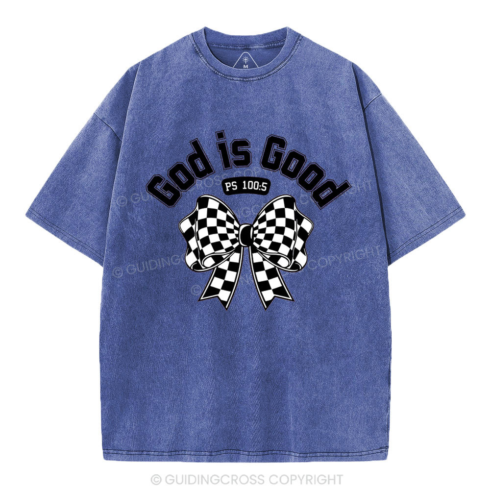 God Is Good Christian Washed T-Shirt