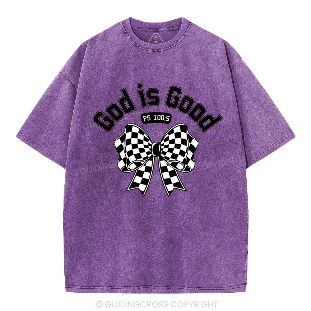 God Is Good Christian Washed T-Shirt