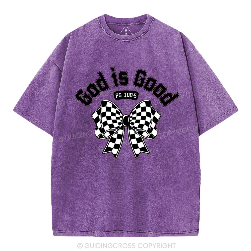 God Is Good Christian Washed T-Shirt