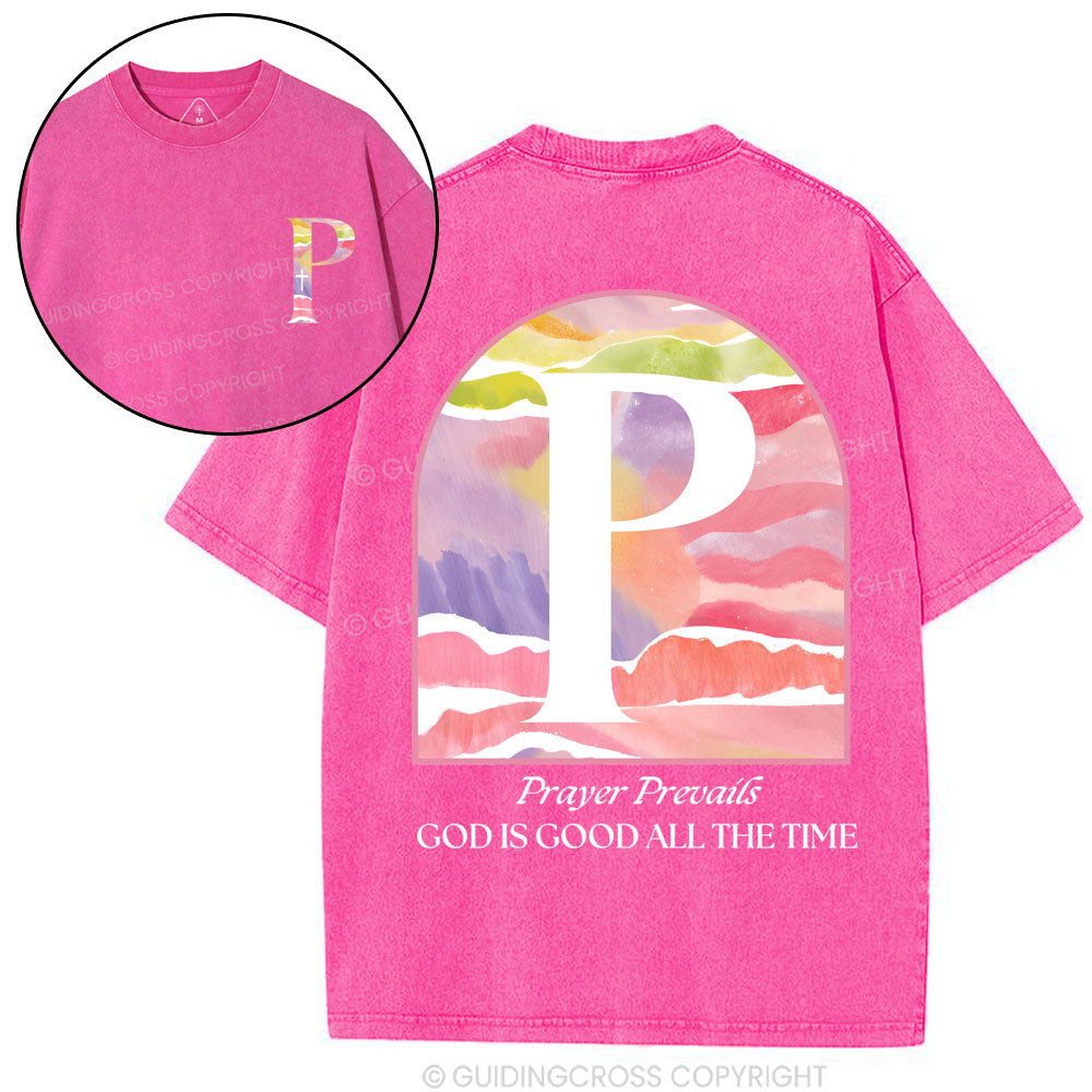 God Is Good Christian Washed T-Shirt