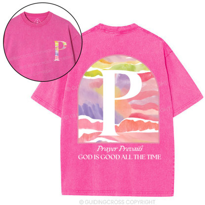 God Is Good Christian Washed T-Shirt