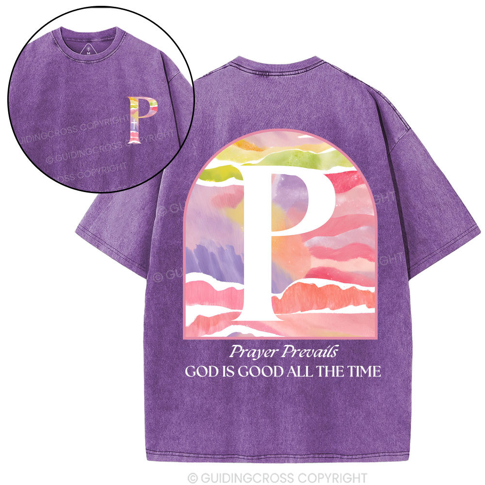 God Is Good Christian Washed T-Shirt