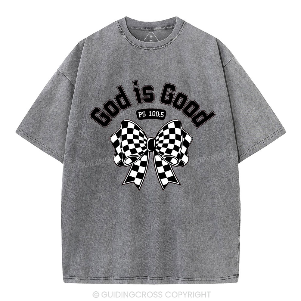 God Is Good Christian Washed T-Shirt