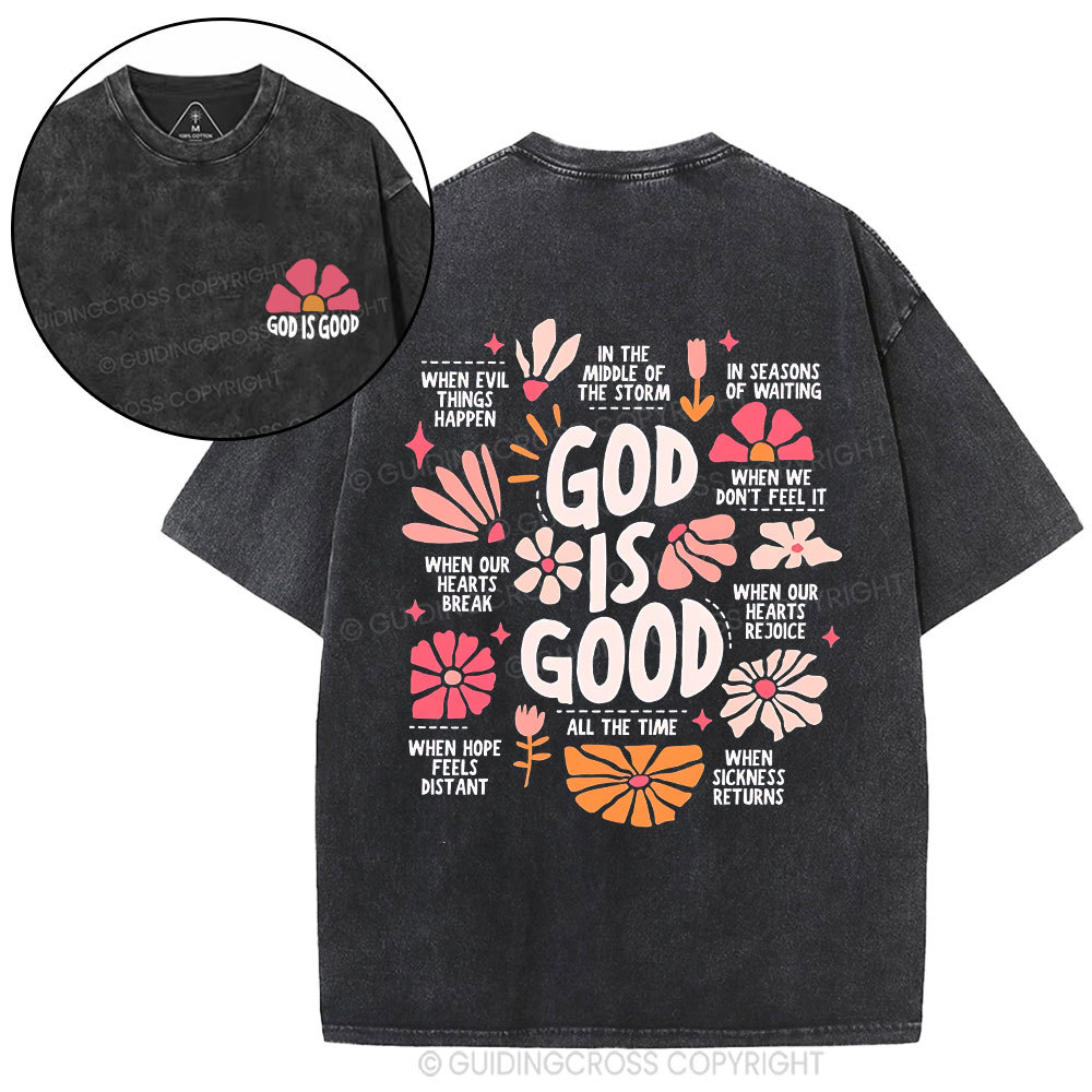 New-Sample Christian Washed T-Shirt Sale - GuidingCross