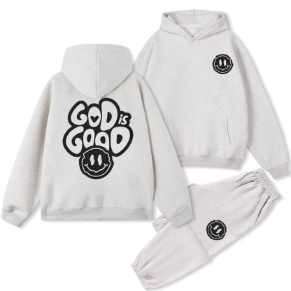 God Is Good Smile Christian Washed T-Shirt