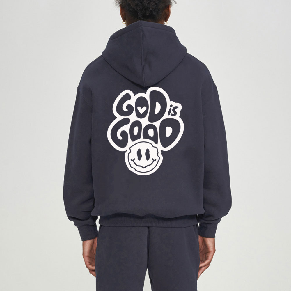 God Is Good Smile Christian Washed T-Shirt