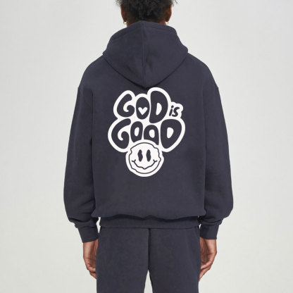 God Is Good Smile Christian Washed T-Shirt