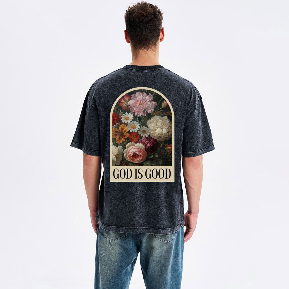 God Is Good Washed T-Shirt
