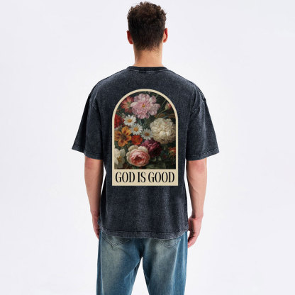 God Is Good Washed T-Shirt