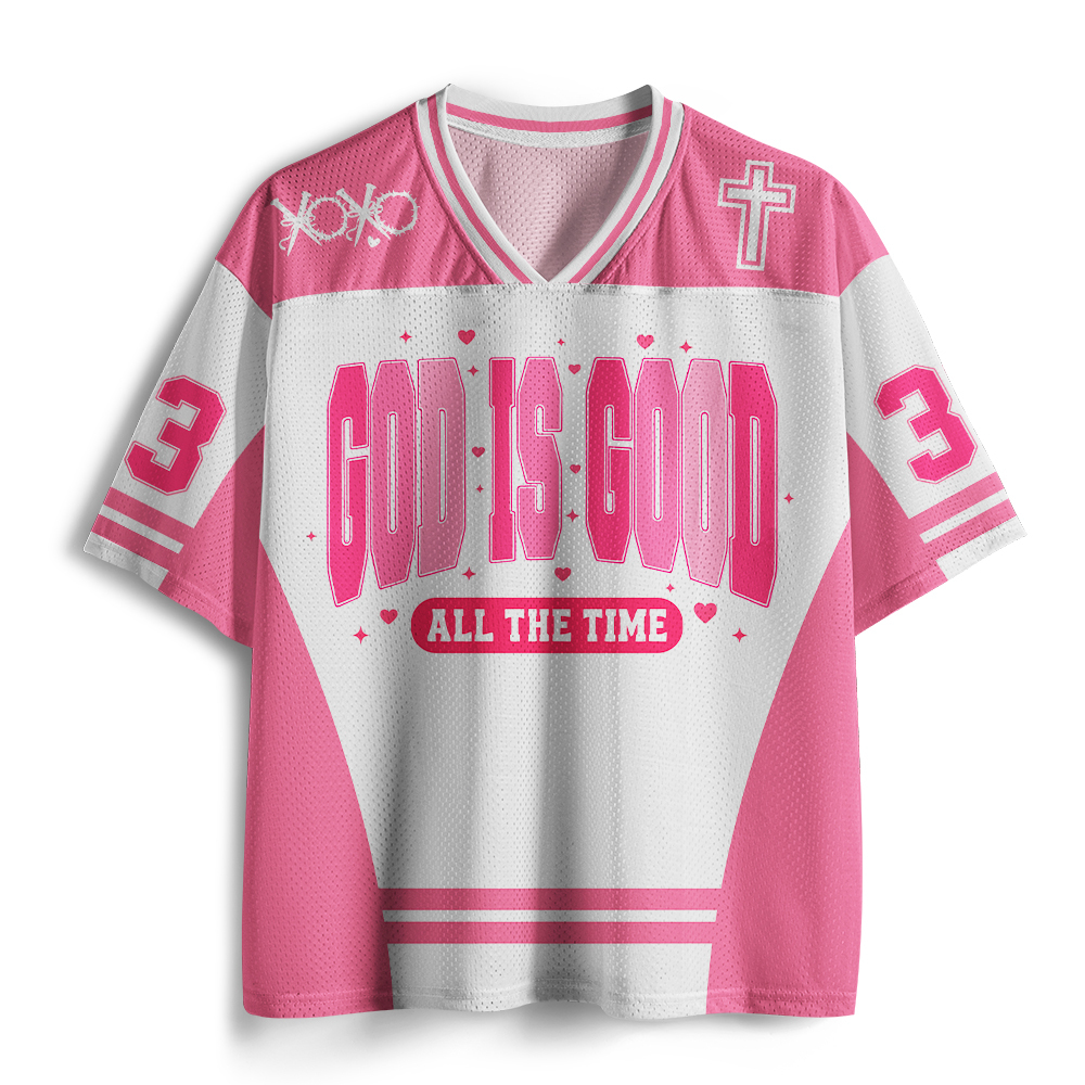 God Is Good Christian Mesh Jersey