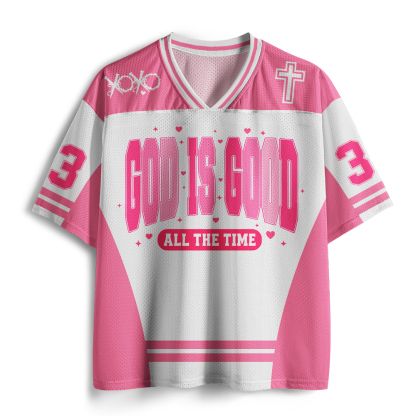 God Is Good Christian Mesh Jersey