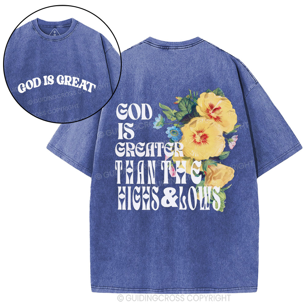 New-Sample Christian Washed T-Shirt Sale - GuidingCross