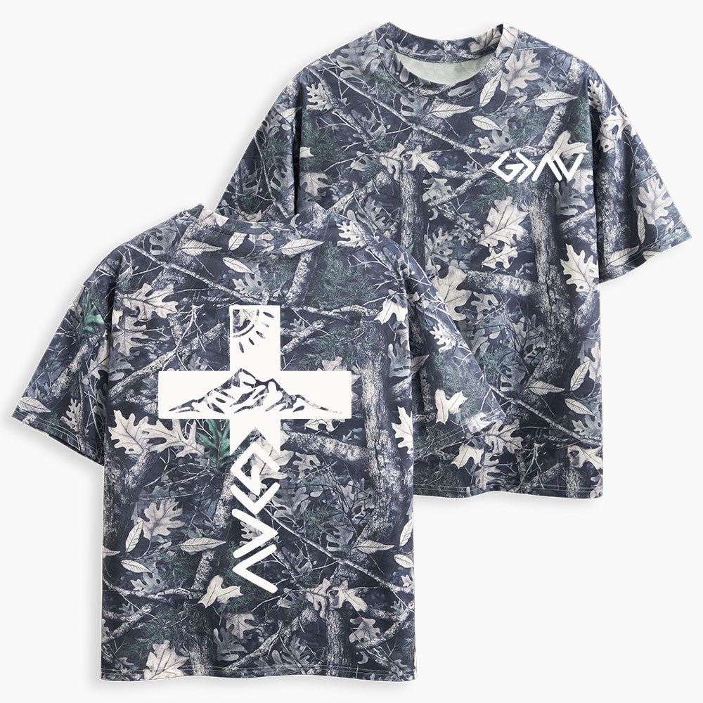 God Is Greater Christian Camo T-Shirt