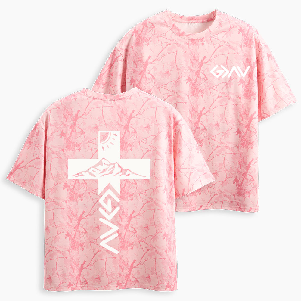 God Is Greater Christian Camo T-Shirt
