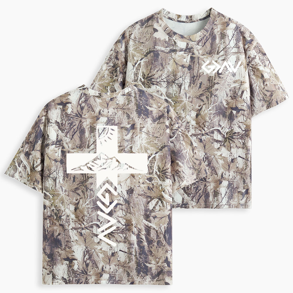 God Is Greater Christian Camo T-Shirt
