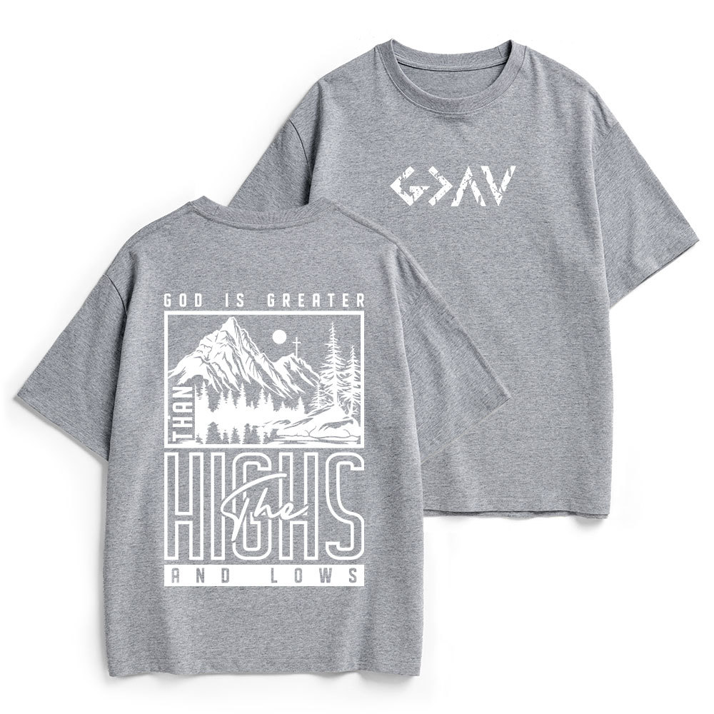 God Is Greater ChristianHeavy Cotton T-Shirt