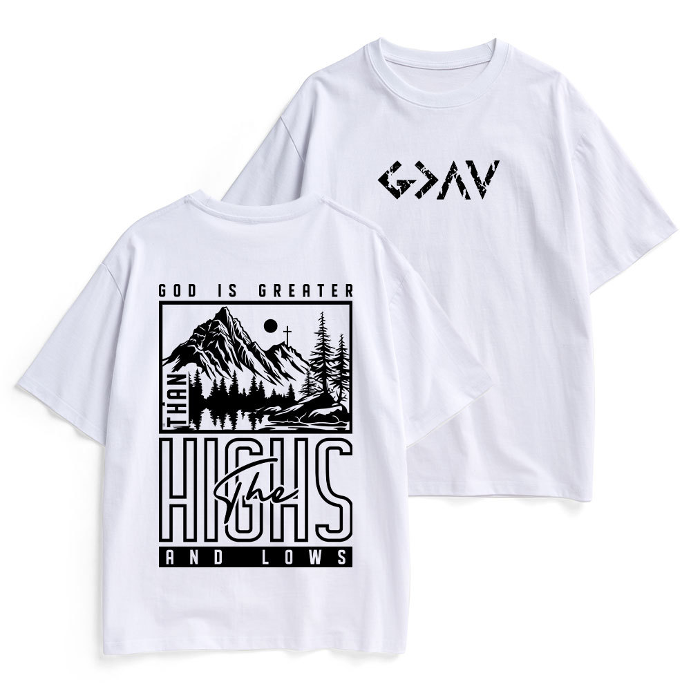 God Is Greater ChristianHeavy Cotton T-Shirt