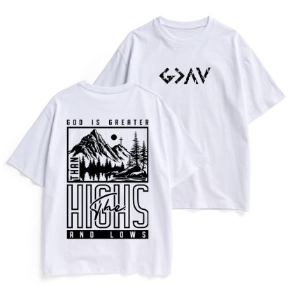 God Is Greater ChristianHeavy Cotton T-Shirt